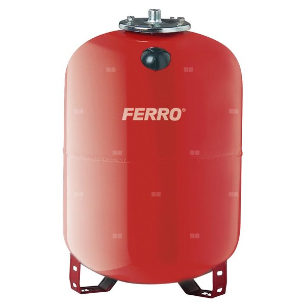 Naczynie przeponowe FERRO RV 60 l max. 8 bar, montaż: stojący, do c.o.