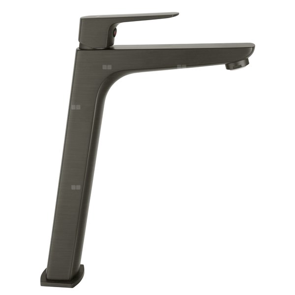 Bateria umywalkowa nablatowa FERRO VITTO, gun metal