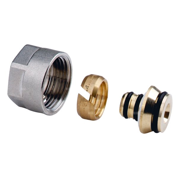 Złączka zaciskowa do rur wielowarstwowych i jednorodnych 3/4''-17x2mm
