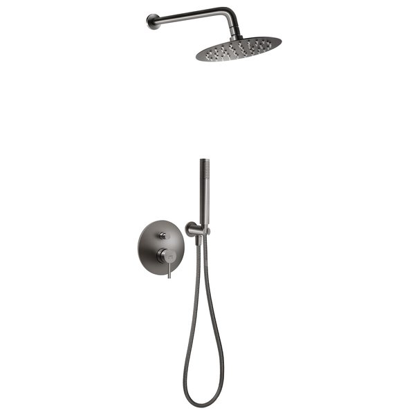 Bateria natryskowa podtynkowa 2F z zestawem prysznicowym