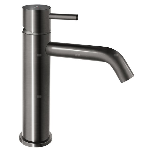 Bateria umywalkowa stojąca FERRO CIRICULUS, gun metal, niska