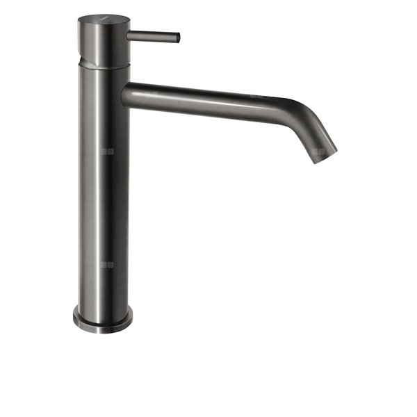 Bateria umywalkowa nablatowa FERRO CIRICULUS, gun metal