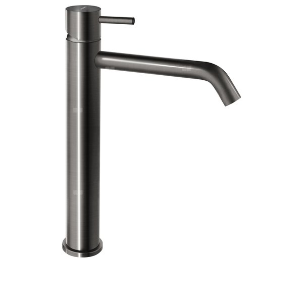 Bateria umywalkowa nablatowa FERRO CIRICULUS, gun metal