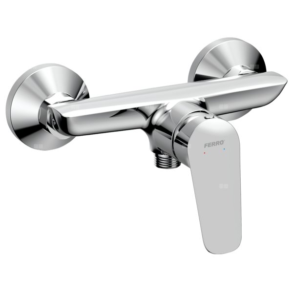 Bateria natryskowa FERRO THEMIS, kolor chrom
