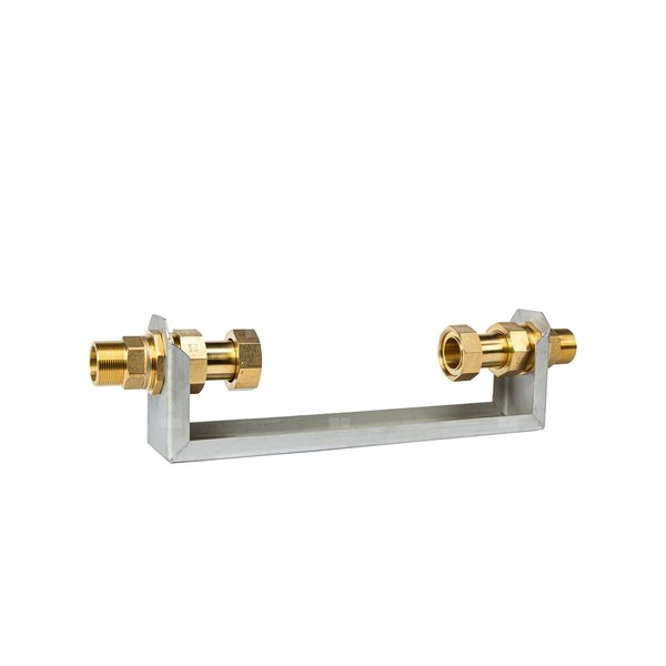 Uchwyt montażowy wodomierza FITTING STRONG Mosiądz uchwyt mocujący - stal nierdzewna GZ 5/4'' x GZ 5/4''