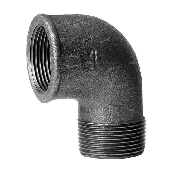 Kolano czarne FITTING A4 STRONG żeliwo 3'' x 3'' (GW x GZ)