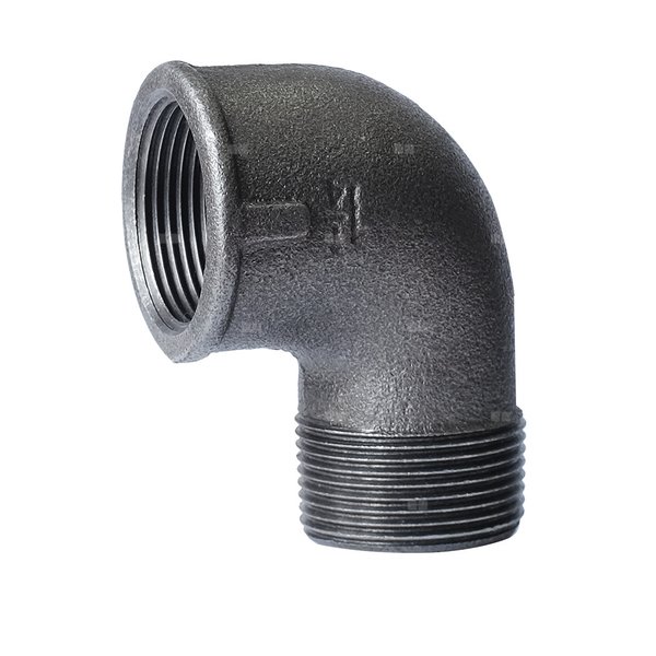 Kolano czarne FITTING A4 STRONG żeliwo 1'' x 1'' (GW x GZ)