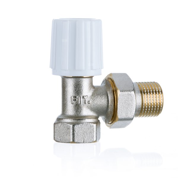 Zawór grzejnikowy FITTING STANDARD (kątowy), połączenie 1/2
