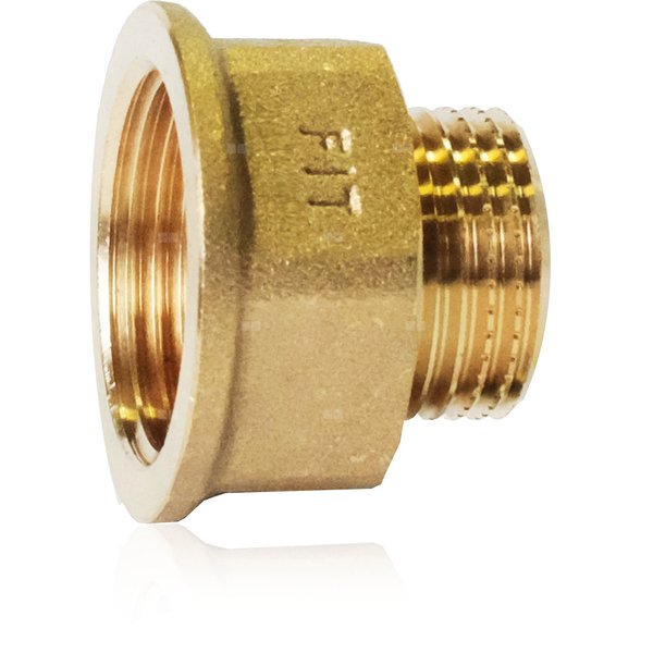 Łącznik FITTING STRONG mosiądz 1'' x 1/2'' (GW x GZ)