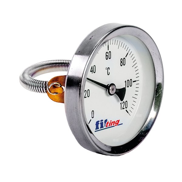 Termometr bimetaliczny FITTING STANDARD fi 63.5 mm 0-120'C