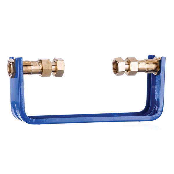 Uchwyt montażowy wodomierza FITTING STANDARD Mosiądz uchwyt mocujący - stal GZ 1'' x GZ 1''