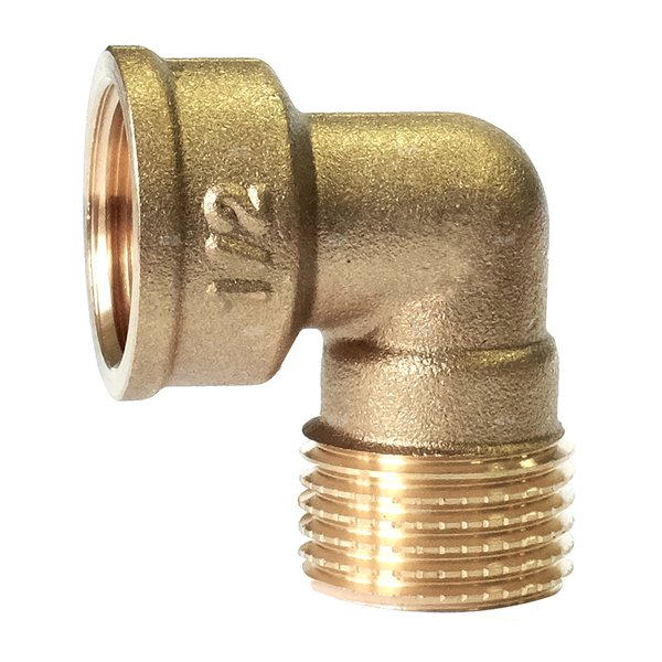 Kolano FITTING STANDARD mosiądz 1'' x 1'' (GW x GZ)