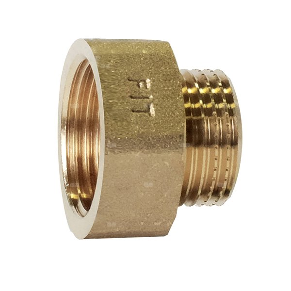 Łącznik FITTING STANDARD mosiądz 1'' x 1/2'' (GW x GZ)