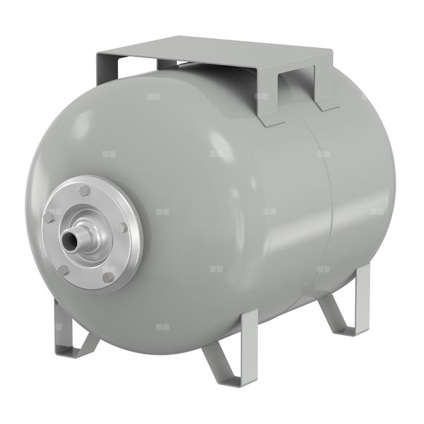Naczynie wzbiorcze stojące FLAMCO Airfix P, pojemność 100 l 3.5-, 10 bar / 120'C fi1'', kolor szary, do instalacji  C.W.U.