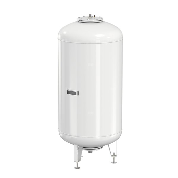Naczynie wzbiorcze stojące FLAMCO Airfix P, pojemność 1000 l 3.5-, 10 bar / 120'C fi1 1/4'', kolor biały, do instalacji  C.W.U.