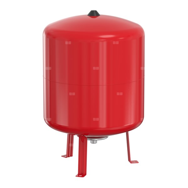 Naczynie wzbiorcze stojące FLAMCO Baseflex, pojemność 50 l 1.5-, 6 bar / 120'C fi3/4'', kolor czerwony, do instalacji chłodn.C.O.