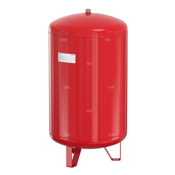 Naczynie wzbiorcze stojące FLAMCO Contraflex, pojemność 1000 l 2.5-, 6 bar / 120'C fi1'', kolor czerwony, do instalacji chłodn.C.O.