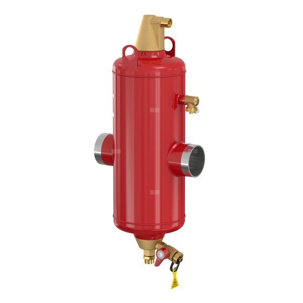 Separator powietrza/zanieczyszczenia FLAMCO Flamcovent Clean Smart, do C.O., do klimatyzacji, 10 bar / 110'C, DN 100 (króciec do spawania)