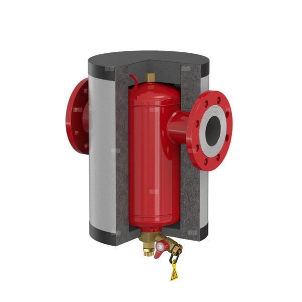 Płaszcz izolacyjny FLAMCO Clean IsoPlus 100, fi 380 mm, wysokość 615 mm do separatora