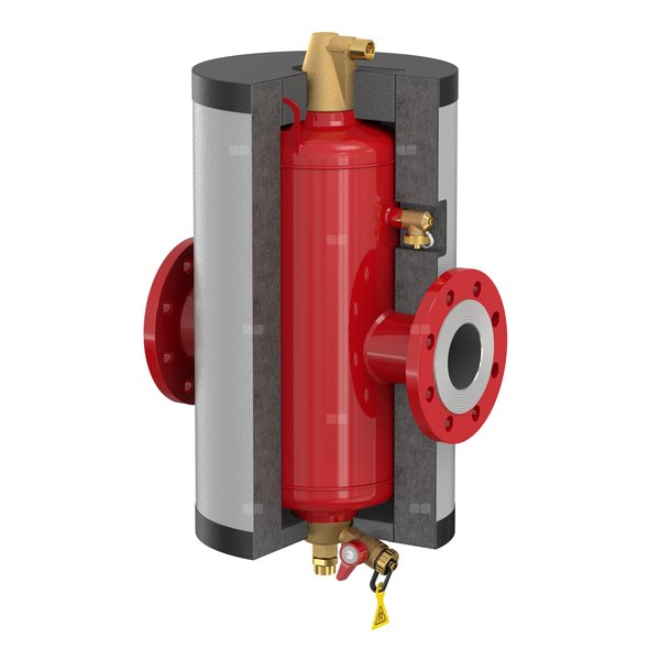 Płaszcz izolacyjny FLAMCO Flamcovent Clean IsoPlus 100, fi 380 mm, wysokość 694 mm do separatora
