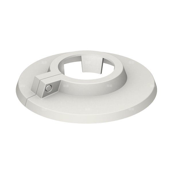 Rozeta FLAMCO do rury 18 mm, wysokość: 12 mm, tworzywo sztuczne (9002)