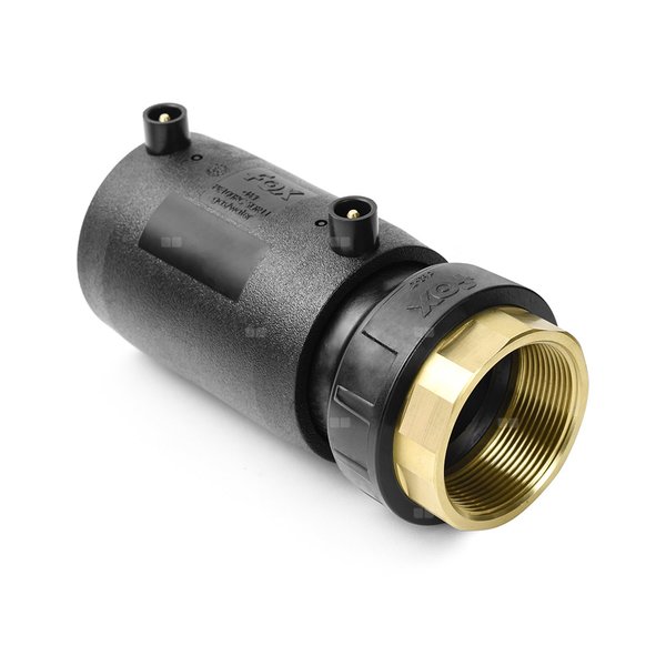 Adaptor FOX MGW do gazu, tworzywo sztuczne / mosiądz, 25 mm x 3/4'' (mze x gw), do kanalizacji do rur PE