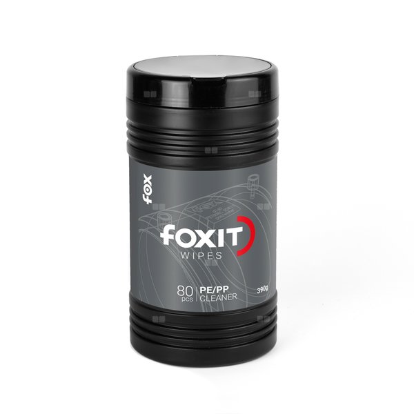 Chusteczki do czyszczenia rur PE (80 szt.) FOXIT