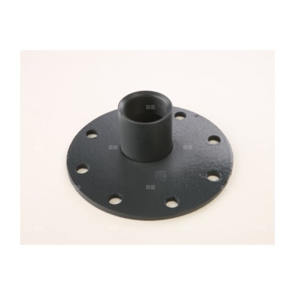 Flansza metalowa 180mm z mufa 6/4" bez otworu na anode