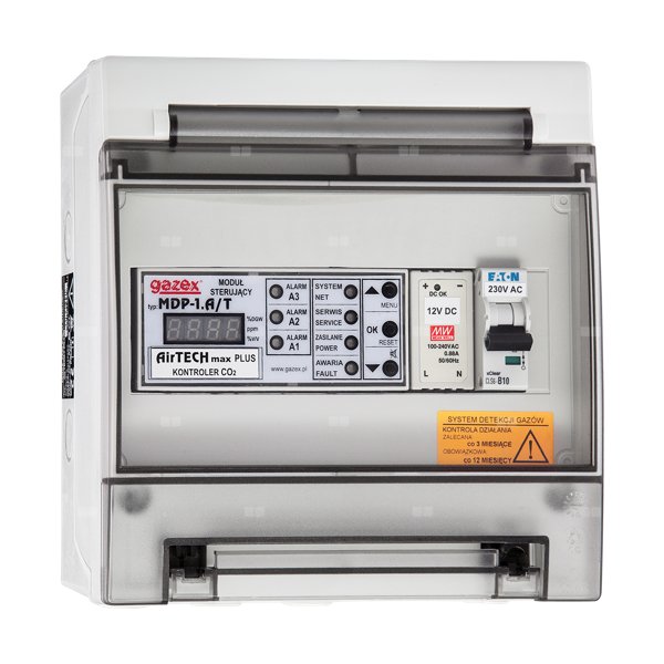 Detektor gazu 1 wej., zasilanie 230V, obudowa IP54