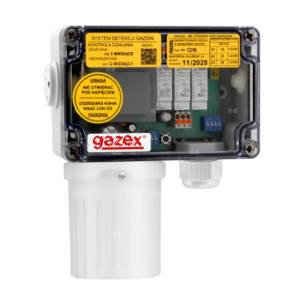 Detektor , syrenka, zasil. 230V~H2S, nds/ndsch, sensor el-ch