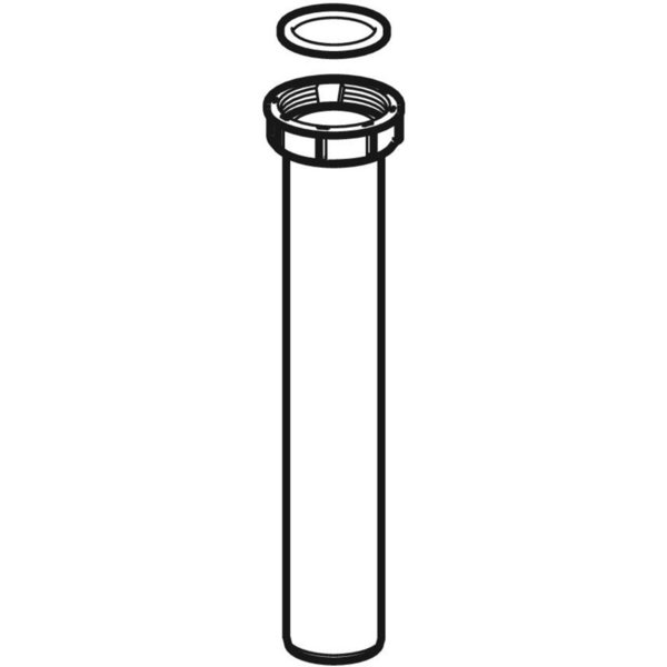 Króciec przyłączeniowy Geberit: d=32mm, G=1 1/4'', Biały-alpin