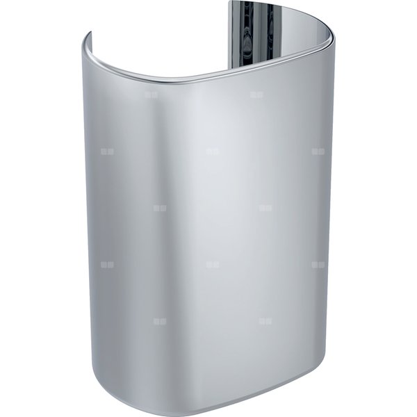Geberit ONE Panel dekoracyjny do syfonu do umywalek, B7.8cm, H20cm, T6.5cm, chrom błyszczący