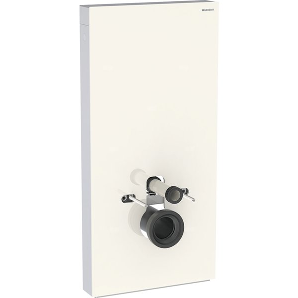 Moduł sanitarny do WC wiszącego GEBERIT Monolith, 1010 mm x 480 mm x 106 mm, front: sand, bok: aluminium