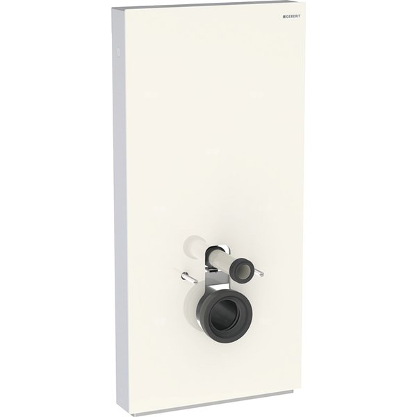 Moduł sanitarny do WC wiszącego GEBERIT Monolith, 1010 mm x 480 mm x 106 mm, front: sand, bok: aluminium