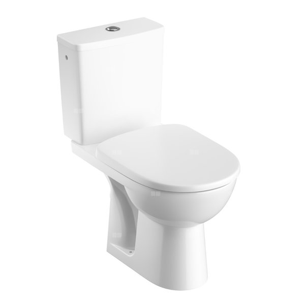 Miska WC stojąca GEBERIT Selnova, bez kołnierza wewnętrznego