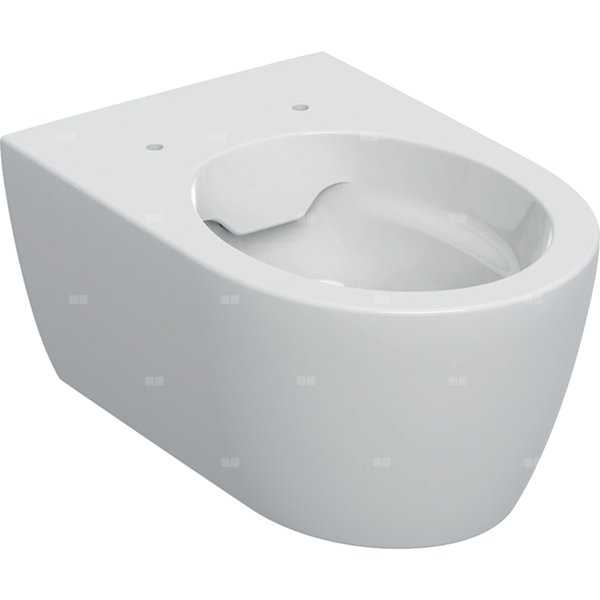 Miska WC wisząca GEBERIT Icon, bez kołnierza wewnętrznego