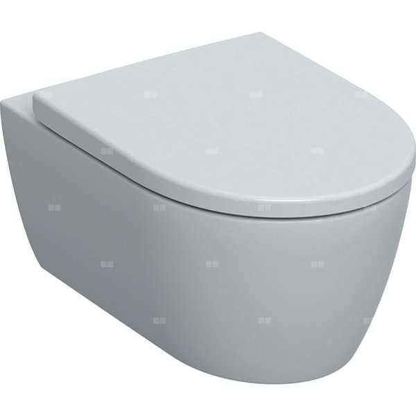 Miska WC wisząca GEBERIT iCon, bez kołnierza wewnętrznego