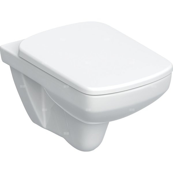 Miska WC wisząca GEBERIT Selnova, bez kołnierza wewnętrznego