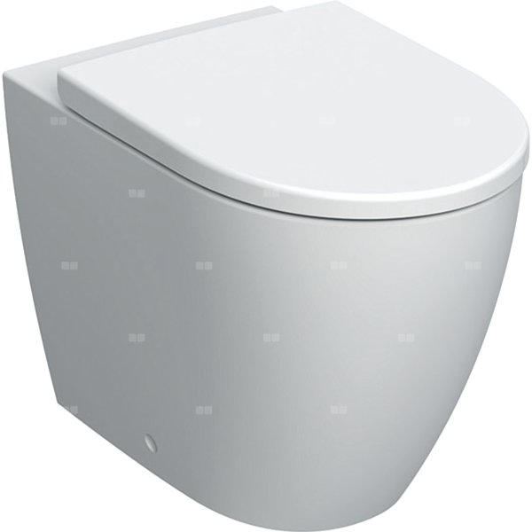 Miska WC stojąca GEBERIT iCon, bez kołnierza wewnętrznego