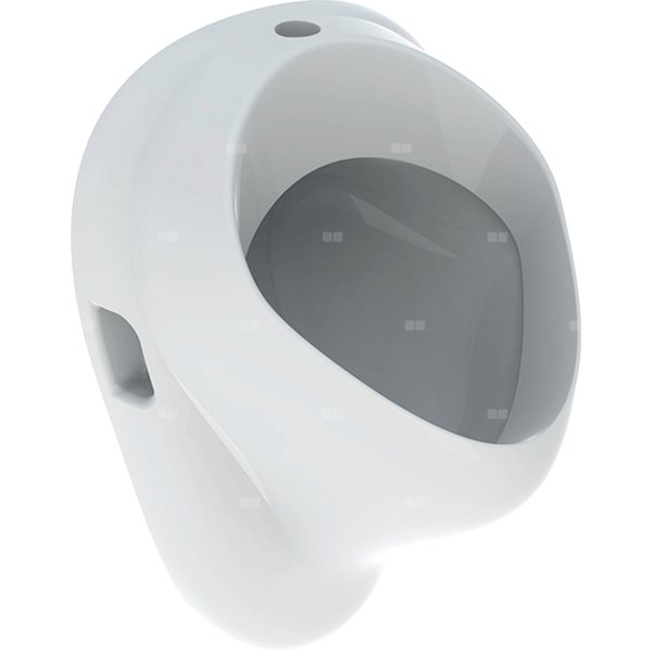 Geberit Felix Pisuar, B35cm, H56cm, T35.5cm, dopływ u góry, odpływ do tyłu lub w dół