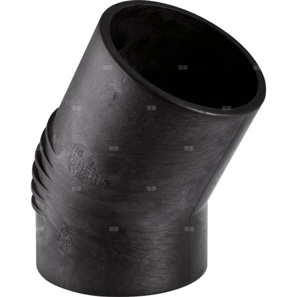 Kolano 30' GEBERIT Silent-db20, PE / polietylen, 135 mm, DN 125 x 135 mm x DN 125 (króciec)