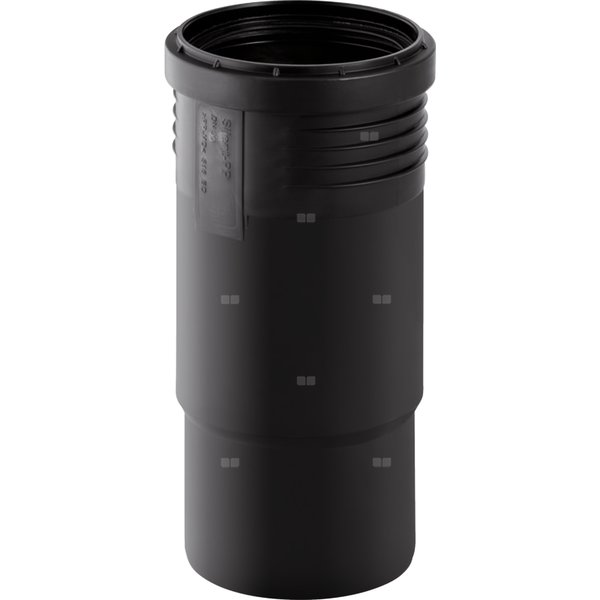 Kielich kompensacyjny GEBERIT Silent-PP, PP / PP, 90 mm, DN 90 x 90 mm x DN 90 (końcówka wciskowa x mufa wciskowa), (głębokość: 1.5 mm) z uszczelką