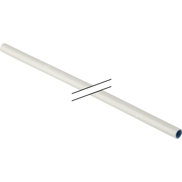 Rura PE-RT II/AL/PE-RT II GEBERIT MeplaTherm 16 mm x 2.25 mm, izolacja kolor biały - sztanga 5m wielowarstwowa gładka z barierą antydyfuzyjną