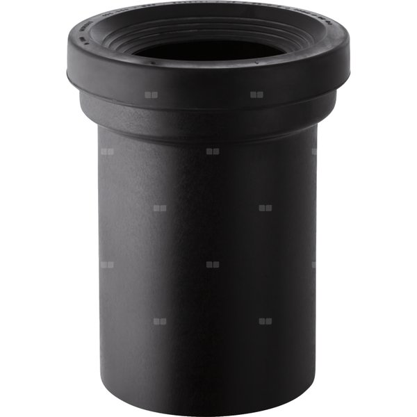 Króciec podłączeniowy odpływu Geberit: d=110mm, Czarny