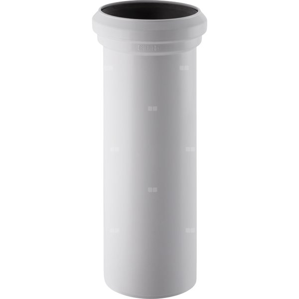 Króciec podłączeniowy odpływu Geberit: d=110mm, Biały-alpin