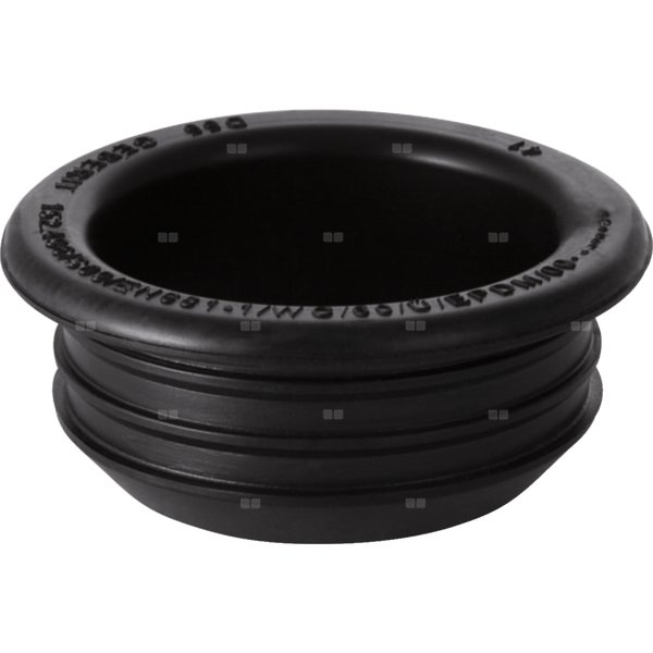Uszczelka redukcyjna odpływowa GEBERIT guma 58 mm / 40 mm, kolor czarny