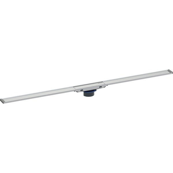 Odpływ liniowy Geberit CleanLine20: L=30–110cm, Rama: stal nierdzewna, elektropolerowana, Powierzchnia: stal nierdzewna szczotkowana