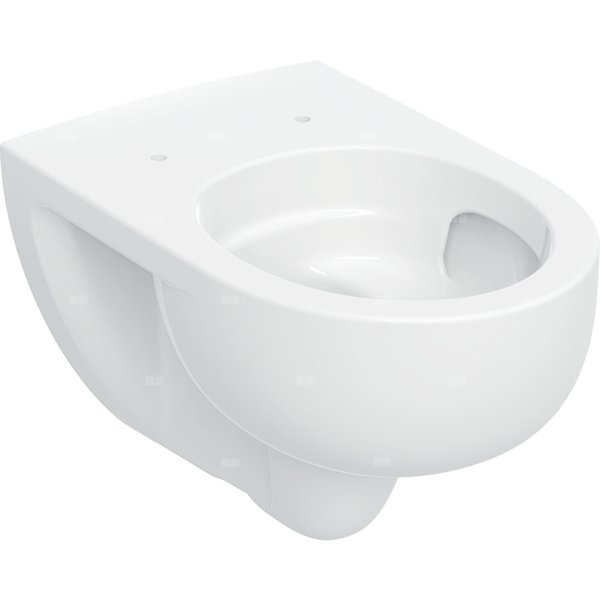 Wisząca miska WC Geberit Selnova, lejowa, TurboFlush: Biały