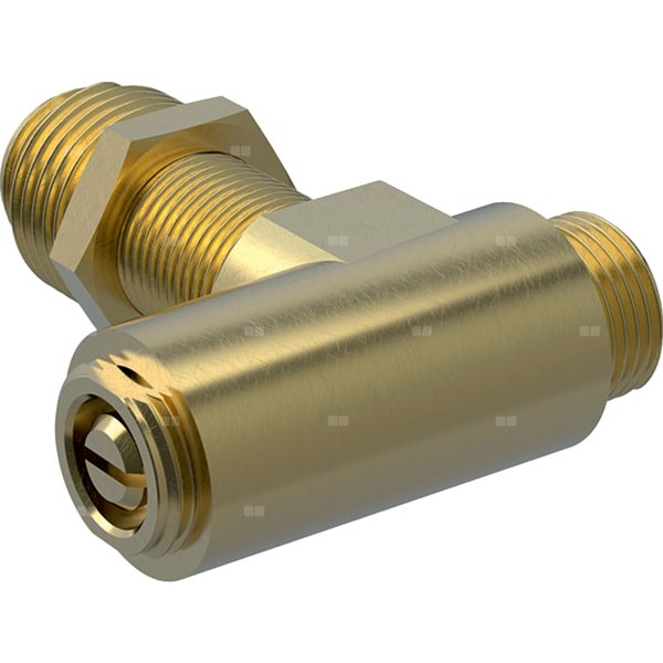 Zawór kątowy Geberit G 3/8'' / G 1/2'', do spłuczek natynkowych