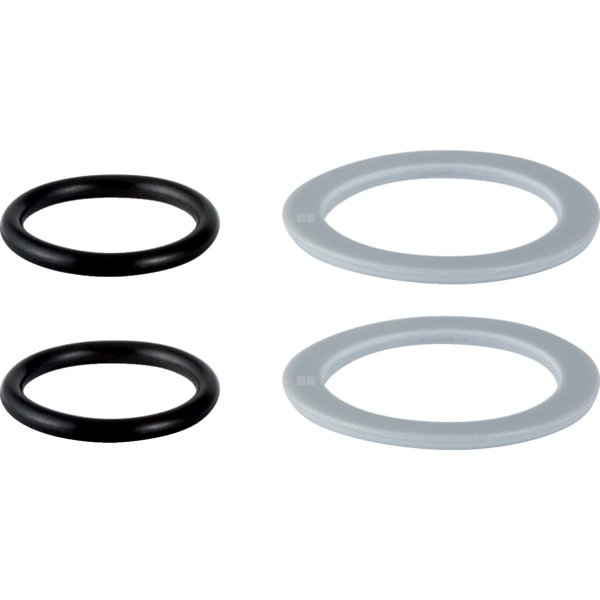 O-Ring gumowy GEBERIT Mepla 16 mm, kolor czarny/szary